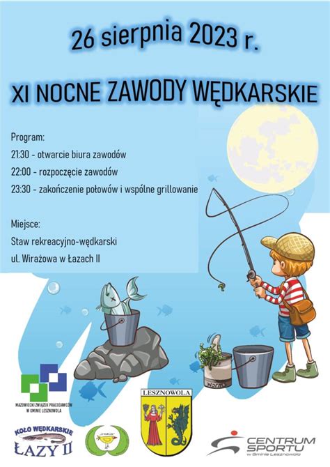 XI Nocne Zawody Wędkarskie w Łazach Sport