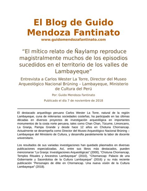 Pdf El M Tico Relato De Aylamp Reproduce Magistralmente Muchos De