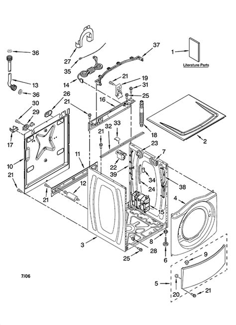 Kenmore 11047542601 Washer Partswarehouse