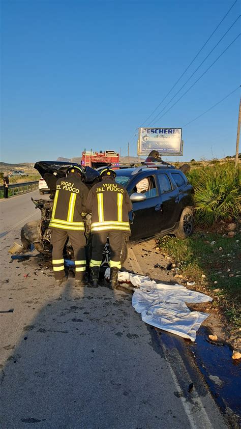 L Incidente Mortale Sulla Provinciale Trapani Custonaci Le Immagini