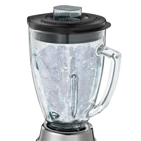 Oster 6811 6-Cup Glass Jar 12-Speed Blender, Brushed Nickel | Blender ...