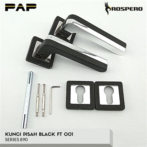 Jual Prospero Handle Kunci Pintu Pisah Black Series I Shopee