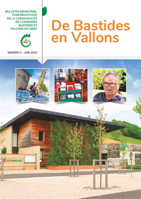 Bulletin Semestriel Communaut De Communes Bastides Et Vallons Du Gers