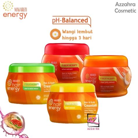 Makarizo Hair Energy Fibertherapy Hair Scalp Creambath Gr