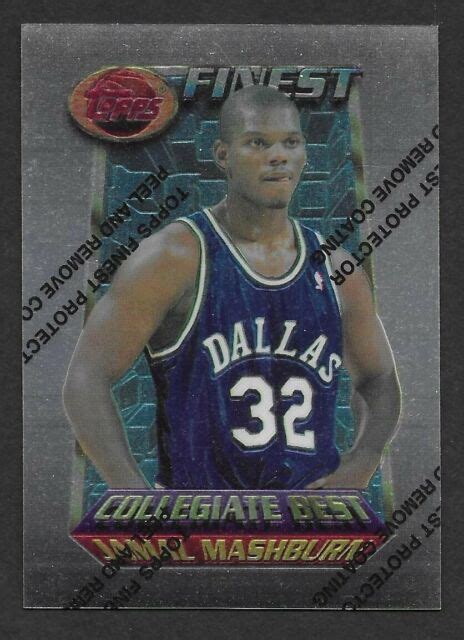 1994 95 Topps Finest 283 Jamal Mashburn For Sale Online EBay