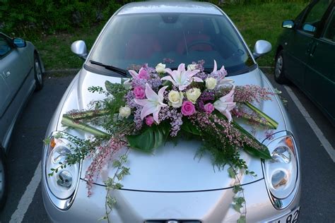 D Coration De Decoration Voiture Mariage Mariage Id Es Et Conseils