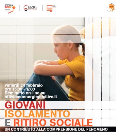 Isolamento E Ritiro Sociale Dei Giovani Dalle Parole Allazione Se Ne