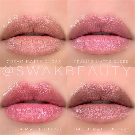 LipSense Satin Matte Nude Gloss Collection Limited Edition