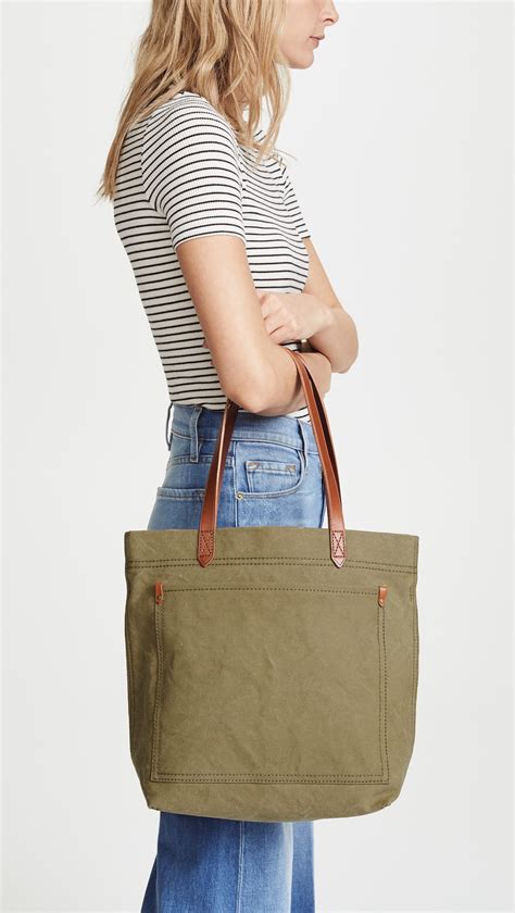 Madewell The Canvas Medium Transport Tote Shopbop