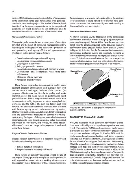 Summary Performance Based Construction Contractor Prequalification The National Academies Press