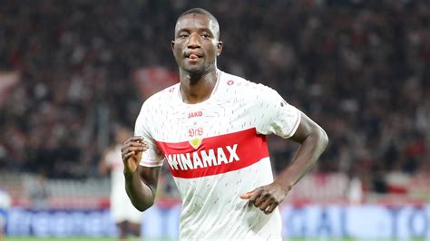 Goals Number Nine And Ten Serhou Guirassy Shoots Vfb To The Top Of The