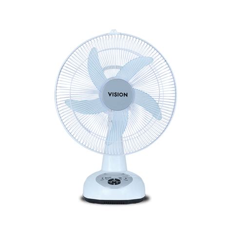 Fan Table Fan Vision Rechargeable Table Fan 14 White With Usb