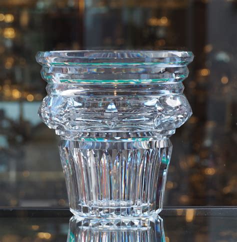 Very Nice Baccarat Crystal Vase S Galerie Maxime Parisian Flea