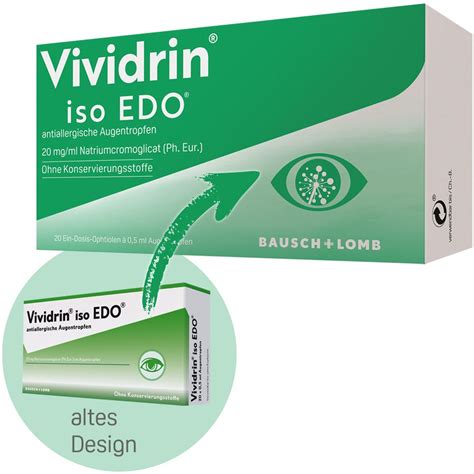 Vividrin Iso Edo Antiallergische Augentropfen X Ml Shop Apotheke