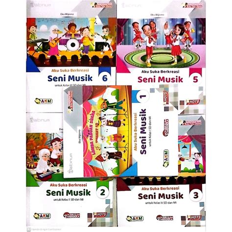 jual buku paket pelajaran seni musik sd kelas  kurikulum