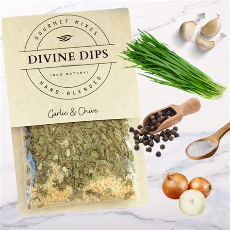 Garlic And Chive Seasoning Dip Burlap And Daisies