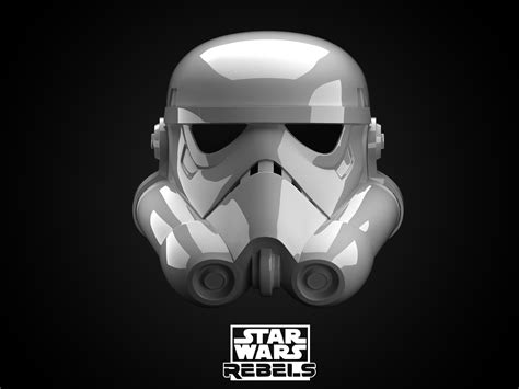 Stl File Stormtrooper Helmet Rebels 🫡・3d Print Model To Download・cults