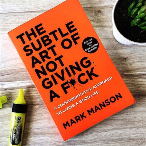 The Subtle Art Of Not Giving A Fck By Mark Manson Ts Australia