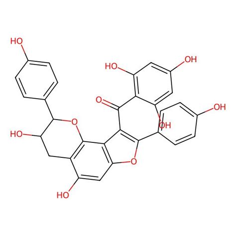 3 5 Dihydroxy 2 8 Bis 4 Hydroxyphenyl 3 4 Dihydro 2H Furo 2 3 H