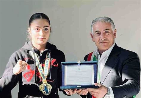 Gabriella Iovine Ha Vinto Il Campionato Del Mondo Di Kickboxing A Massa