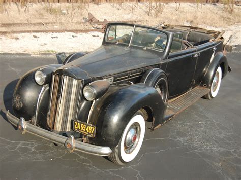 1939 Packard Twelve Convertible Sedan Vintage Motor Cars Of Hershey