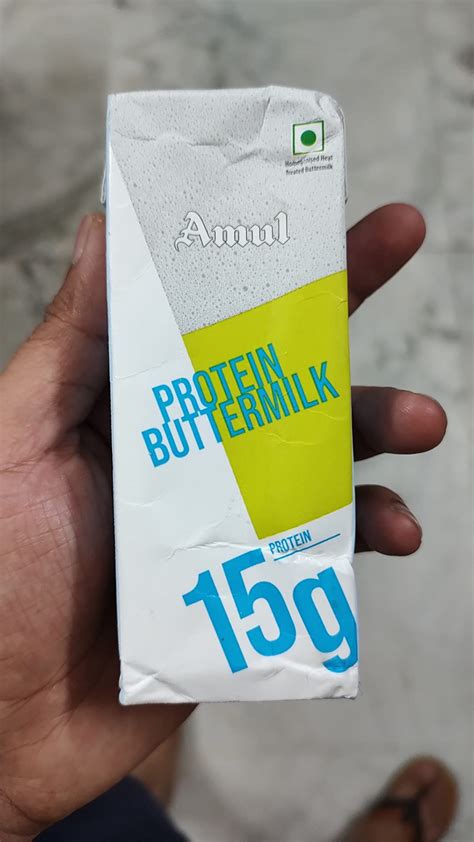 Amul High Protein Buttermilk 15g Protein Per Pack Pack Of 12