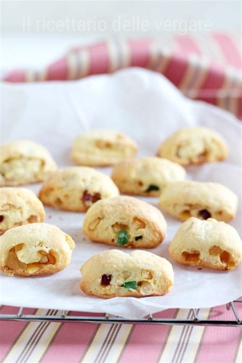 Biscotti Con Ricotta E Canditi Il Ricettario Delle Vergare