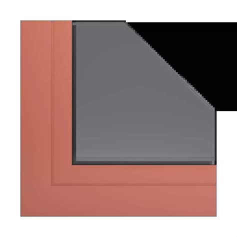 RAL 3022 Salmon Pink Colors Aluminum RAL Windows Feneste