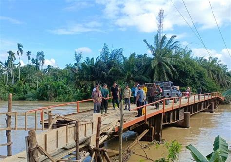 Tiga Jembatan Rusak Diterjang Banjir Di Aceh Timur