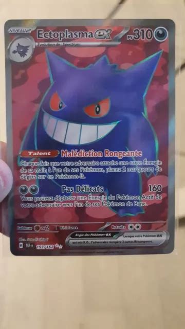 CARTE POKEMON ECTOPLASMA Ex Full Art Ev05 193 162 Fr Neuve EUR 45 00