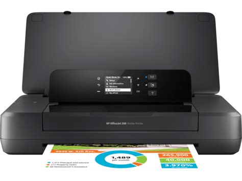 HP® OfficeJet 200 Mobile Printer (CZ993A#B1H)