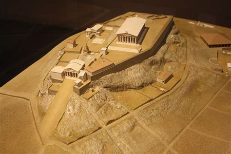 Model Of Athens Acropolis Illustration World History Encyclopedia