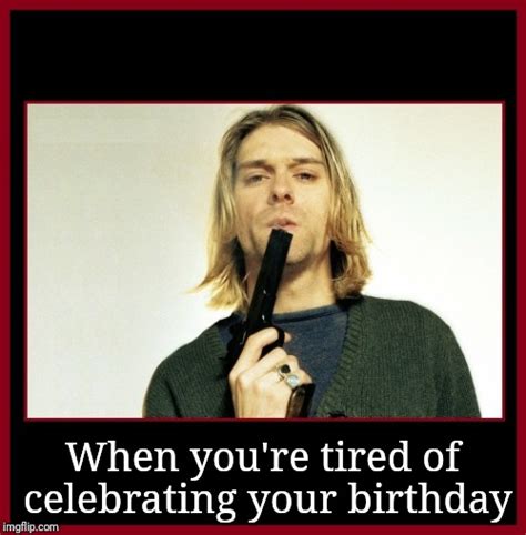 Kurt Cobain Gun Meme