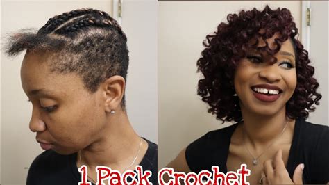 Zury V8910 Rod Set 1 Pack Is Enough Crochet On Short Hair Using Crochet