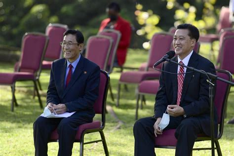 President Museveni Bids Farewell To Outgoing North Korean Ambassador As Country Closes Embassy