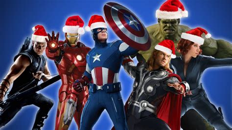 Marvel Christmas Wallpapers 4k Hd Marvel Christmas Backgrounds On