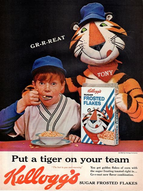 Tony The Tiger Print Ads