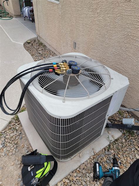 Diagnosing and Repairing a Central Air Conditioning System in Las Vegas