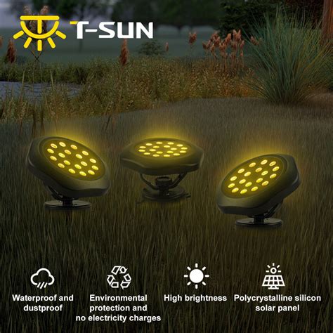 Solar Powered Pond Lights Solar Underwater Pond Lights IP68 Waterproof