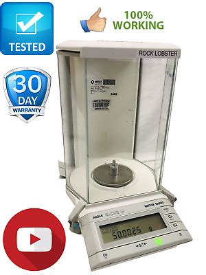 Mettler Toledo Ag Analytical Balance Scale No Power Supply Ebay