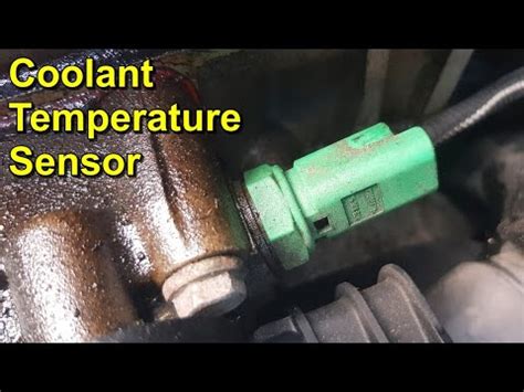 Replacing The Coolant Temperature Sensor On A Peugeot Youtube