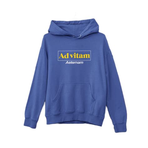 Ad Vitam Aeternam, to Eternal Life, Catholic, Hoodie, Pullover ...