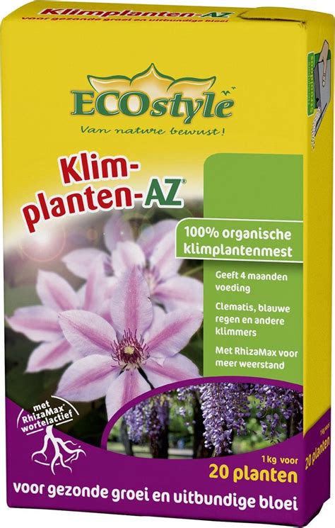 ECOstyle Klimplanten AZ 1 Kg Organische Klimplantenmest Voor 20