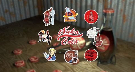 Fallout Stickers Nuka Cola Pack Etsy