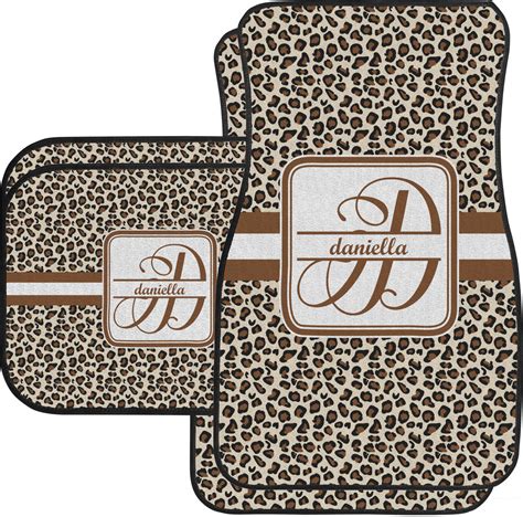 Custom Leopard Print Car Floor Mats Personalized Youcustomizeit