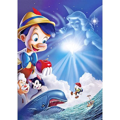 Surfing Puppet Boy Full Round Diamond X Cm Walt Disney