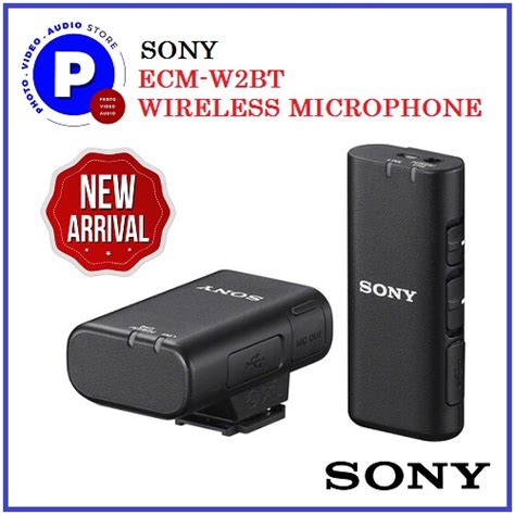 SONY ECM W2BT WIRELESS MICROPHONE Shopee Singapore