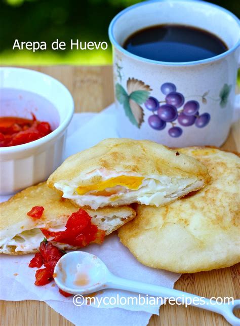 Arepa de Huevo (Arepa Stuffed with Egg) - My Colombian Recipes