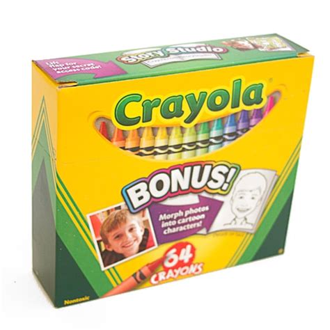 64 Crayola Crayons Colors Box