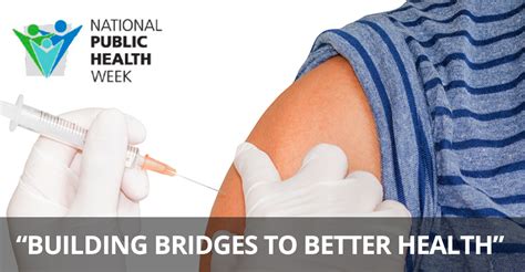 National Public Health Week Building Bridges To Better Health